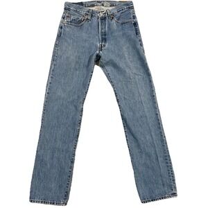 Levi's Blue Straight Jeans Timeless Design